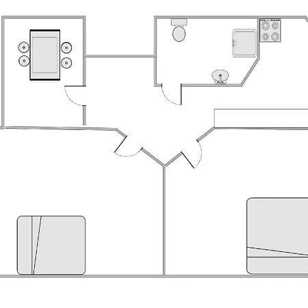 Sanders Park 2- Charming 1-bdr Close To Metro Appartement *